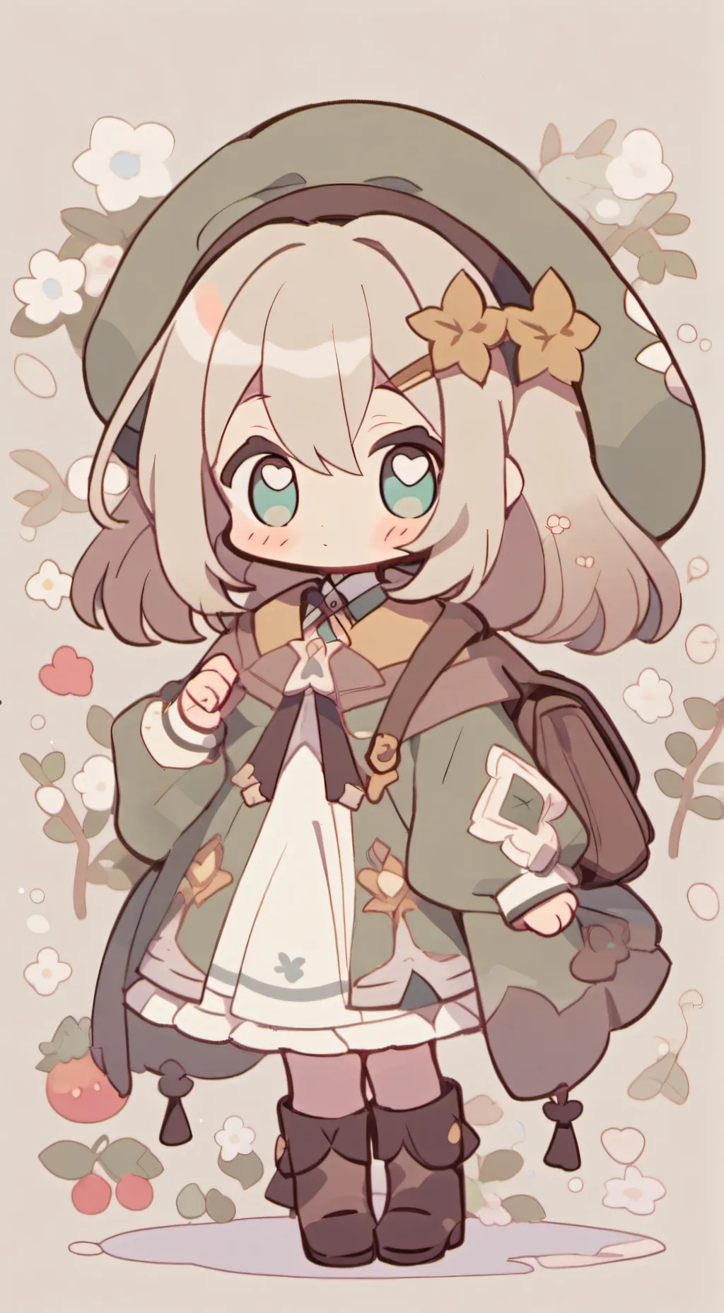 ai character: love  background