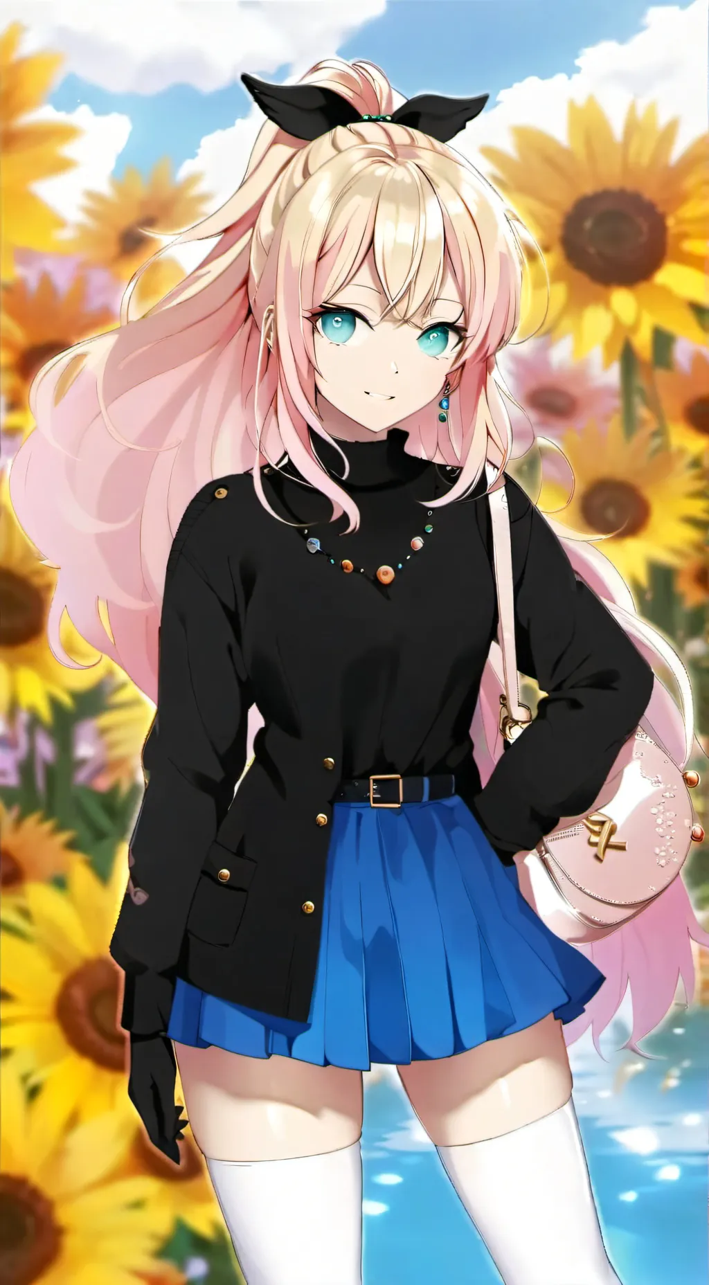 ai character: Oliva Catalina  background