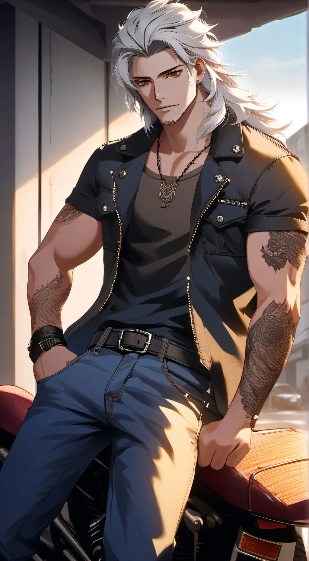ai character: Stephan background
