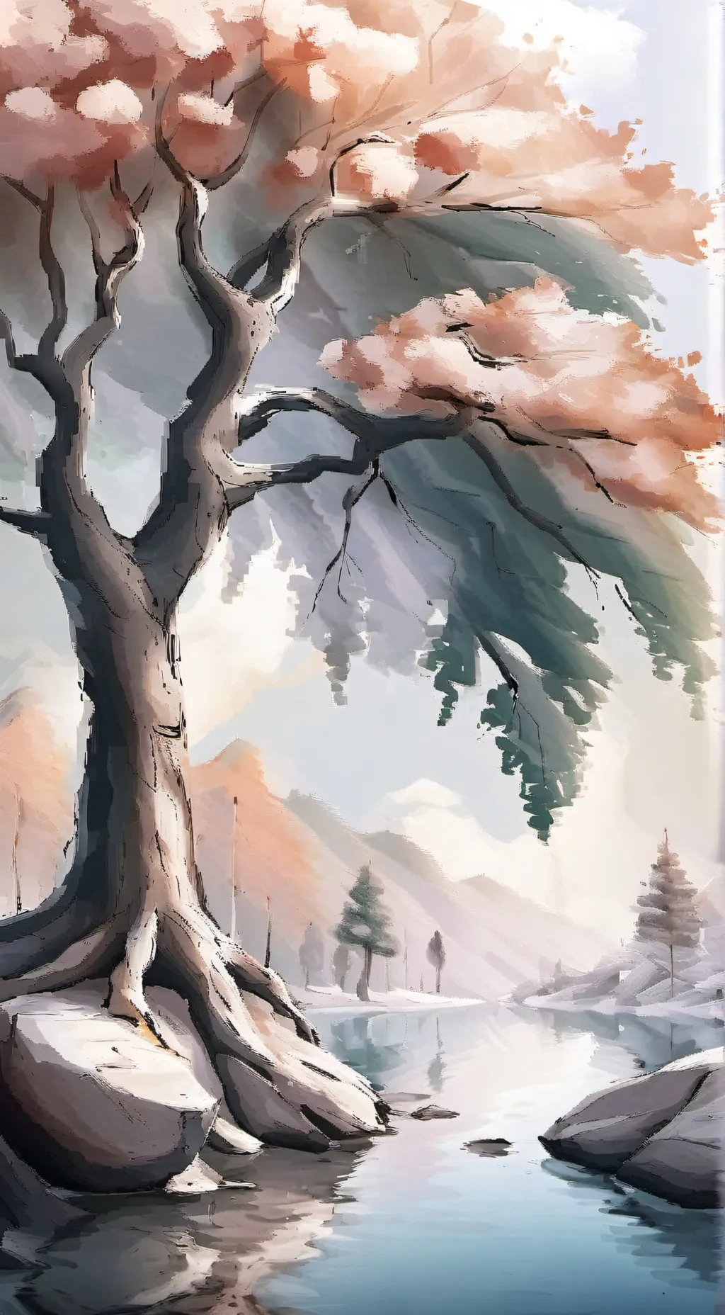 ai character: MHAxBOTW background