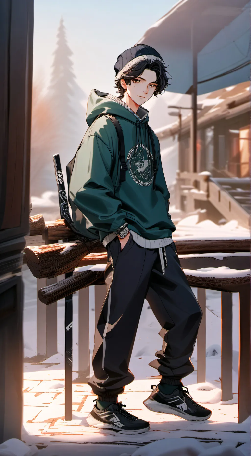 ai character: Aaron background