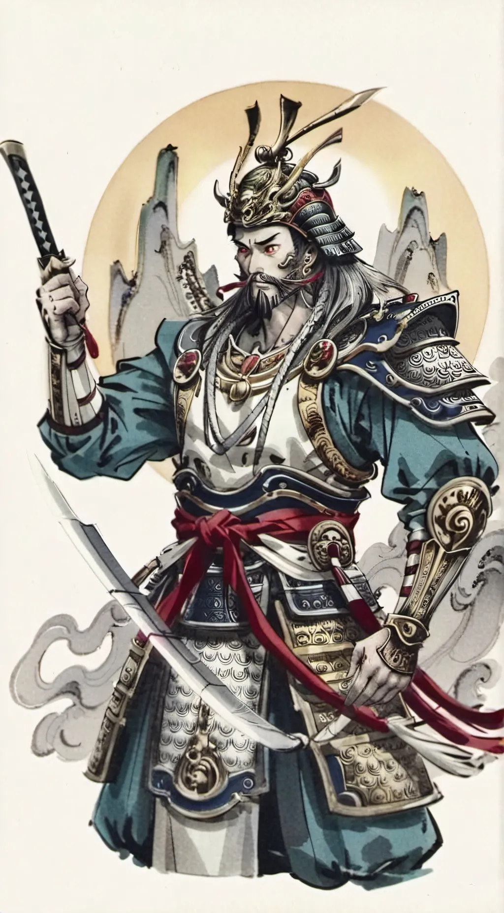 ai character: Gaojun background