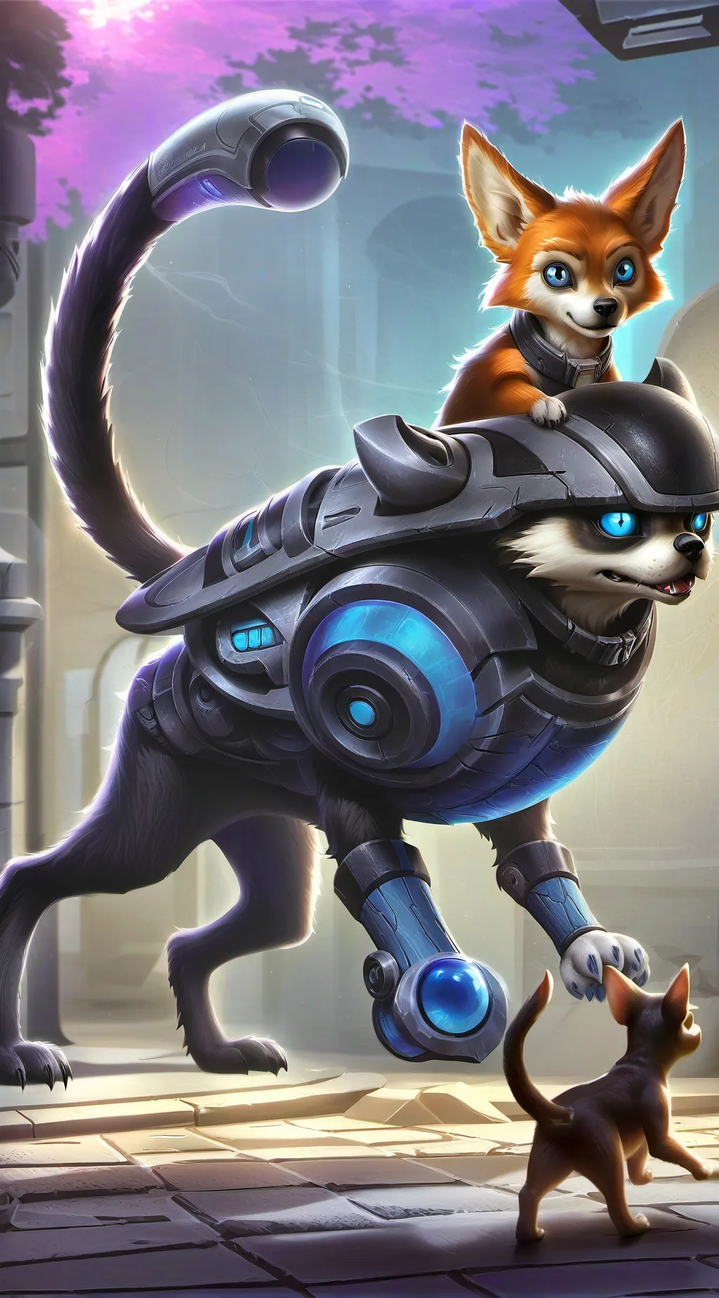 ai character: Vexar background