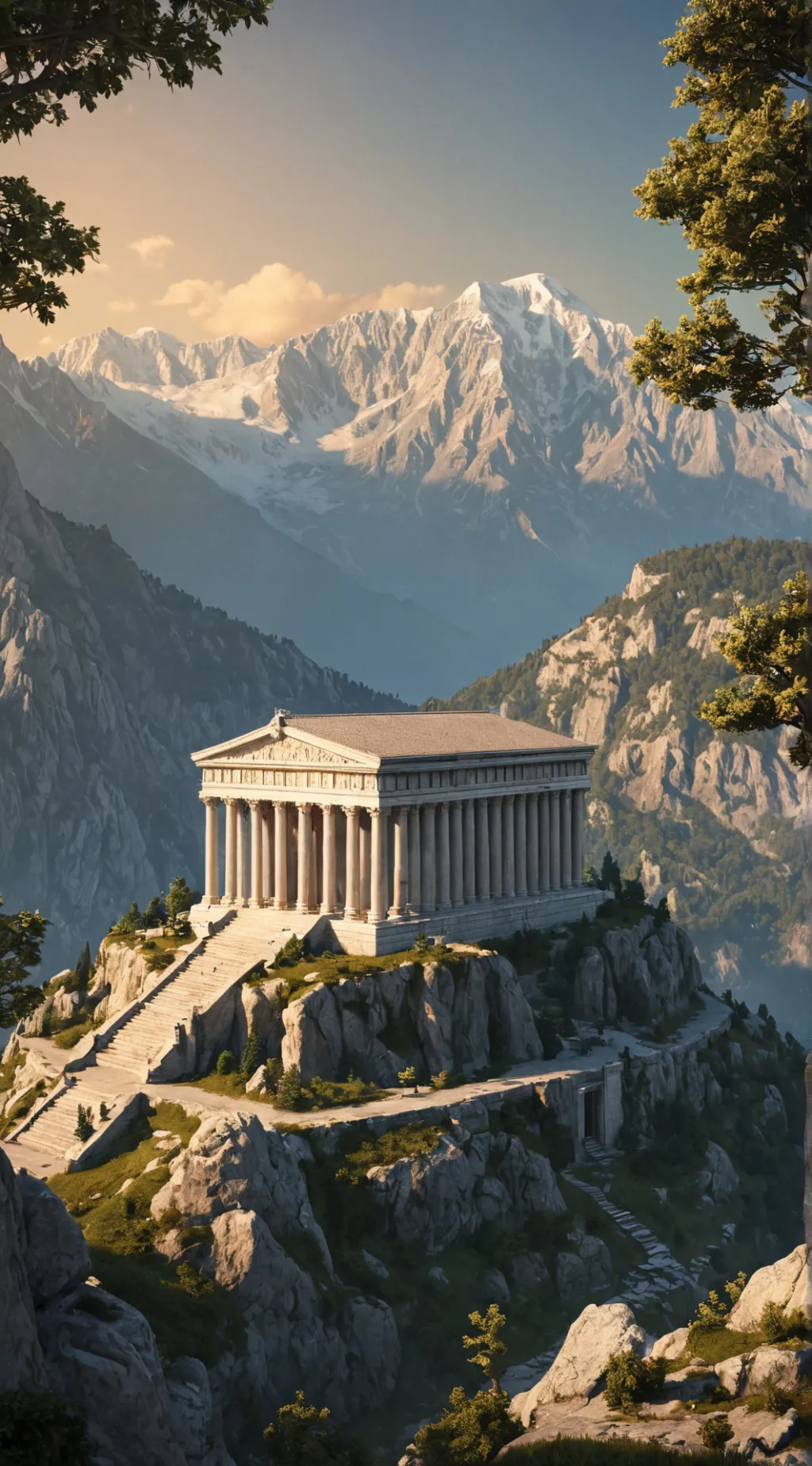 ai character: Olympus background