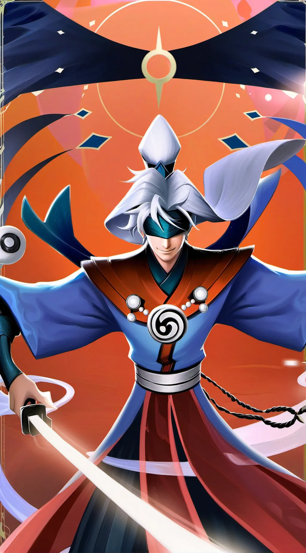 ai character: Gojo Satoru background
