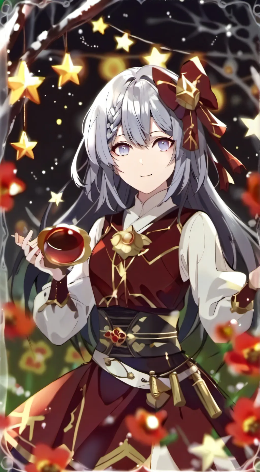 ai character: Надя background
