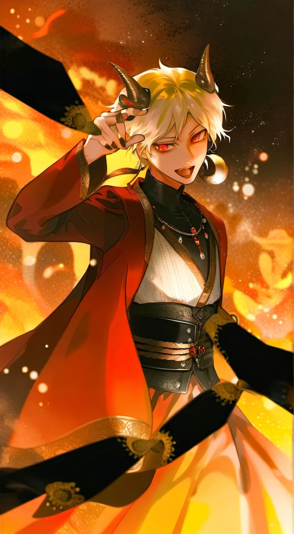 ai character: Katsuki👺(DkBk) background