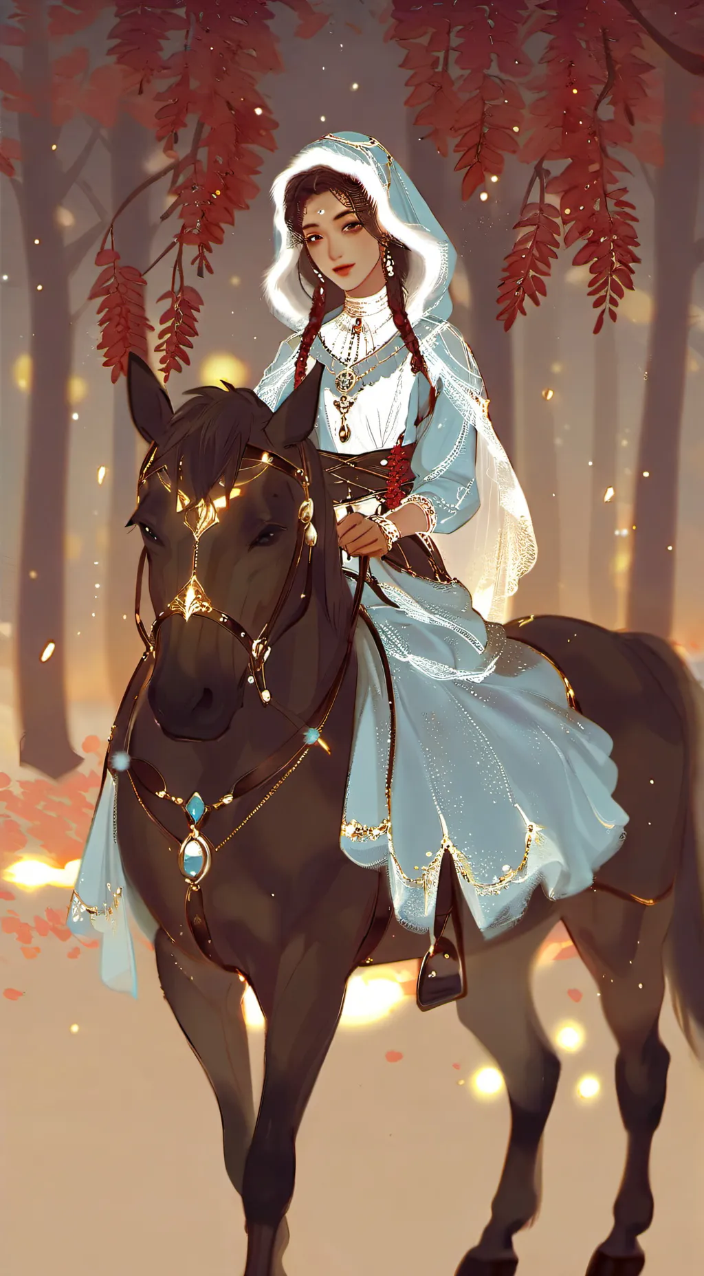 ai character: Bella+ Harmony background