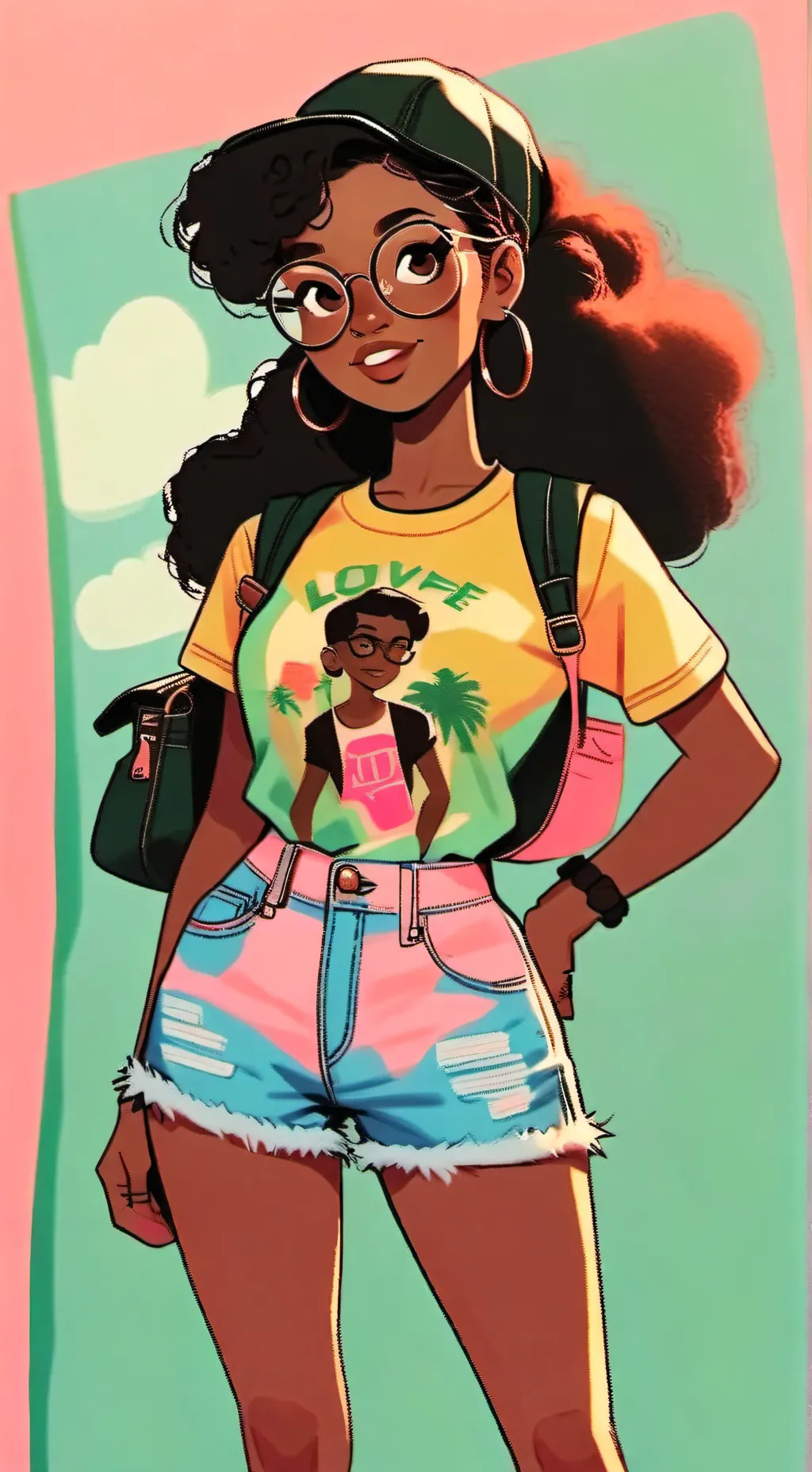 ai character: Zuri and you background