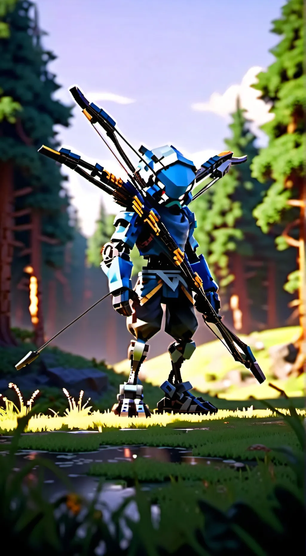 ai character: Nexus Sentinel background