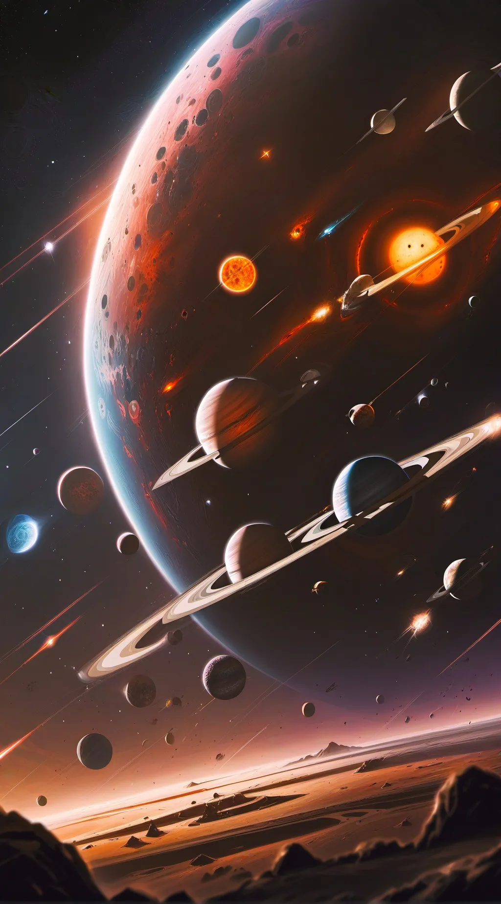 ai character: Solarballs 23 background