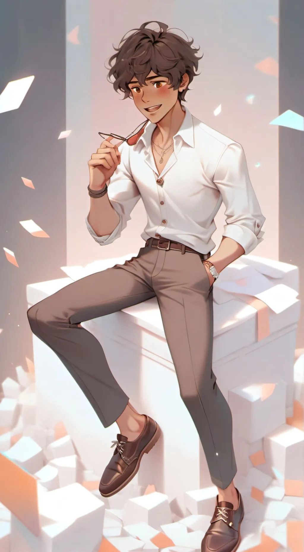 ai character: Leo Valdez background