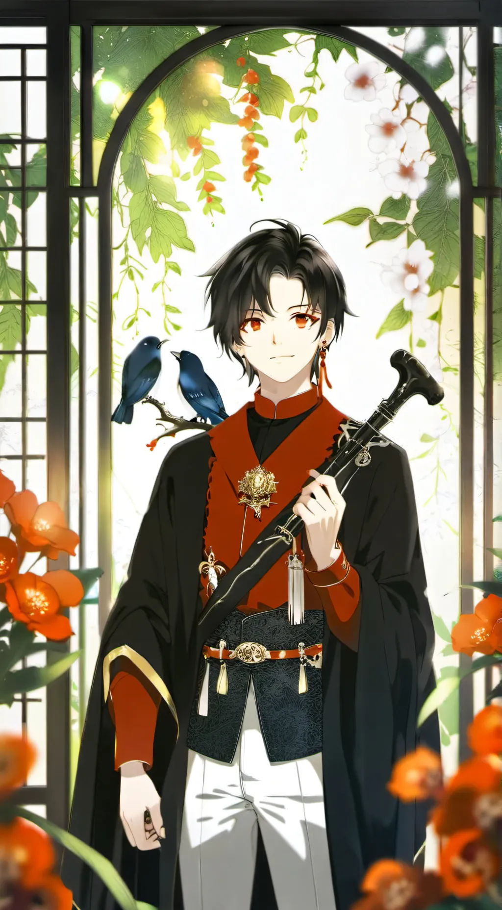 ai character: Red_13EIR background