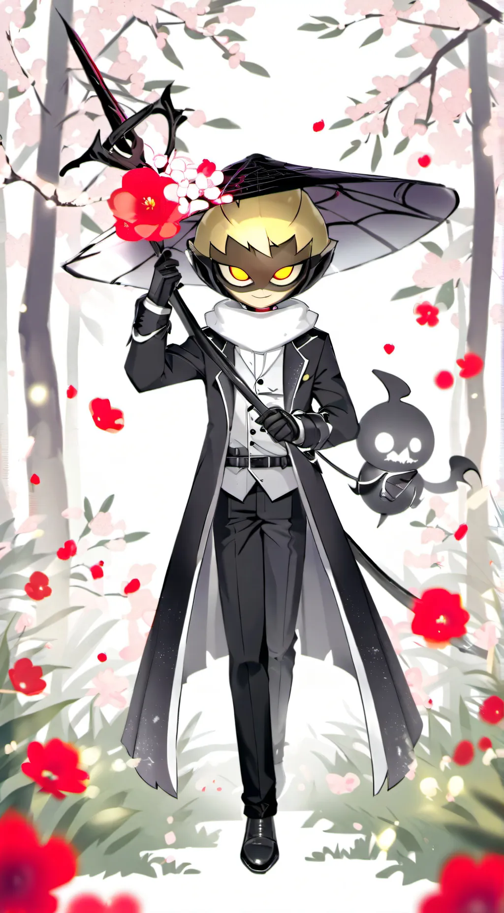 ai character: fantoccio background