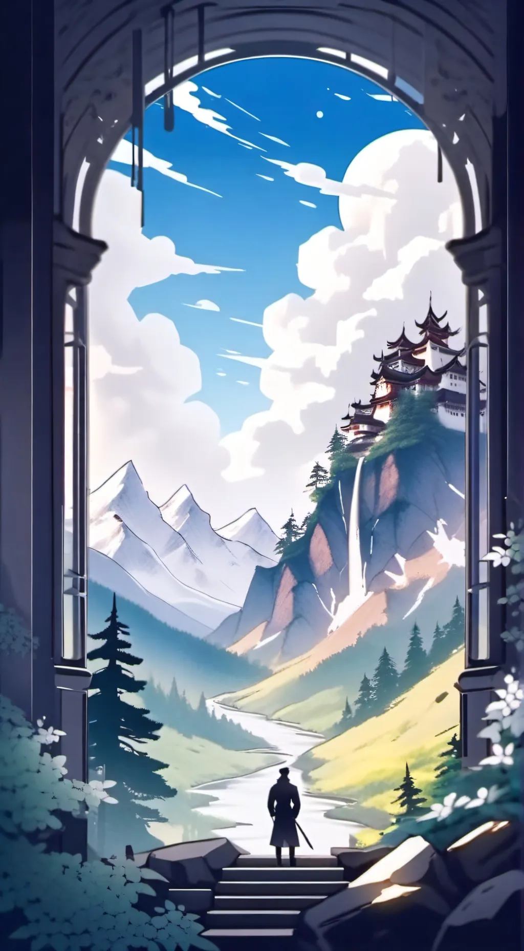 ai character: Miguel Ángel  background