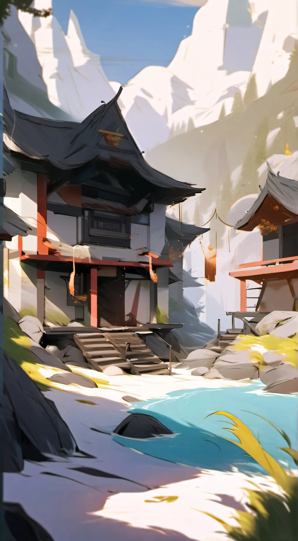 ai character: gojo gray background