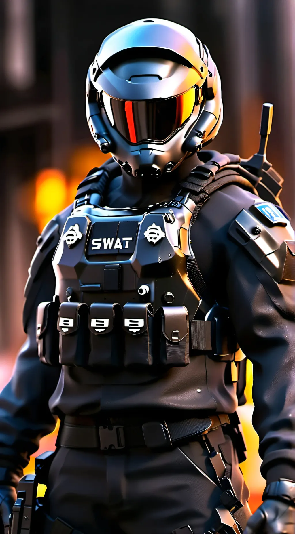 ai character: Ironclad Enforcer background