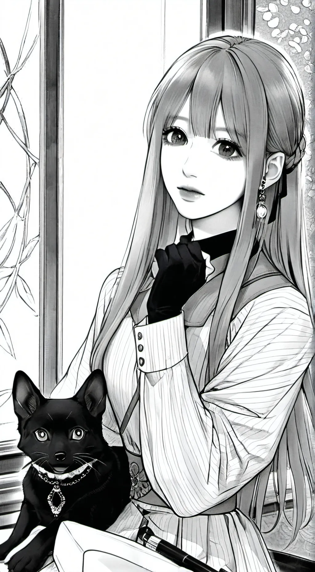 ai character: Hola background