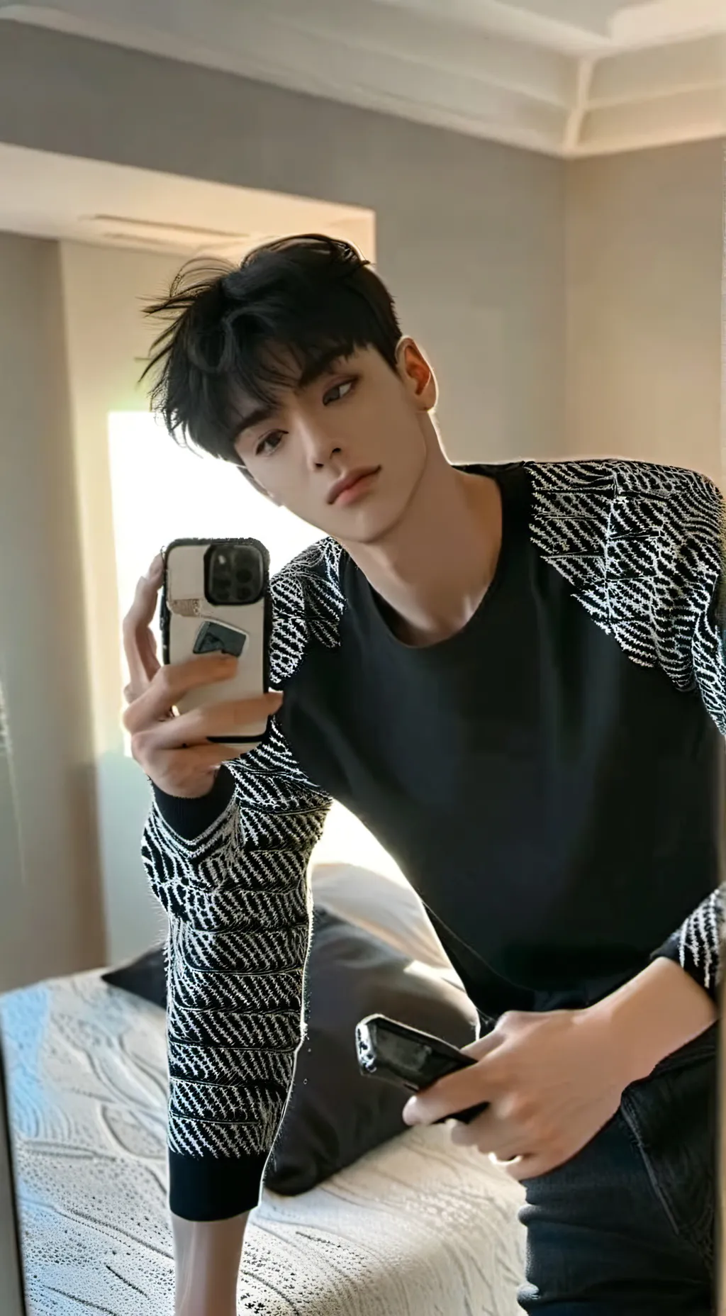 ai character: Evan background