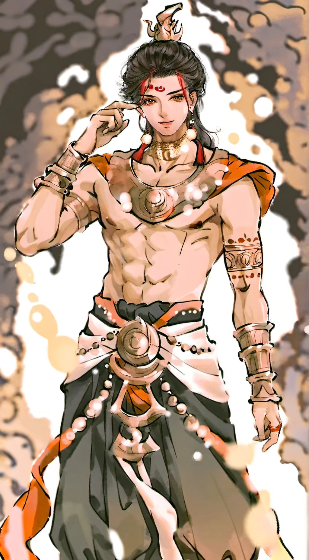 ai character: Henstre background