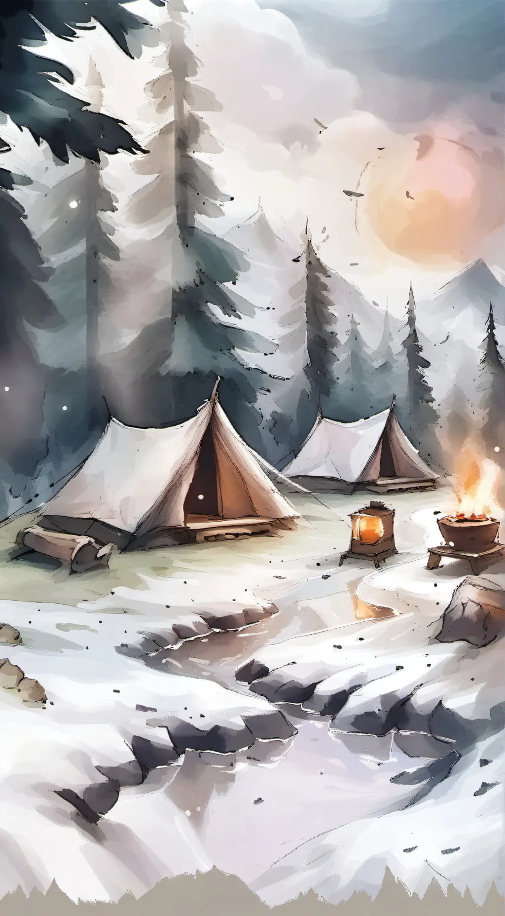 ai character: Norce CHB background
