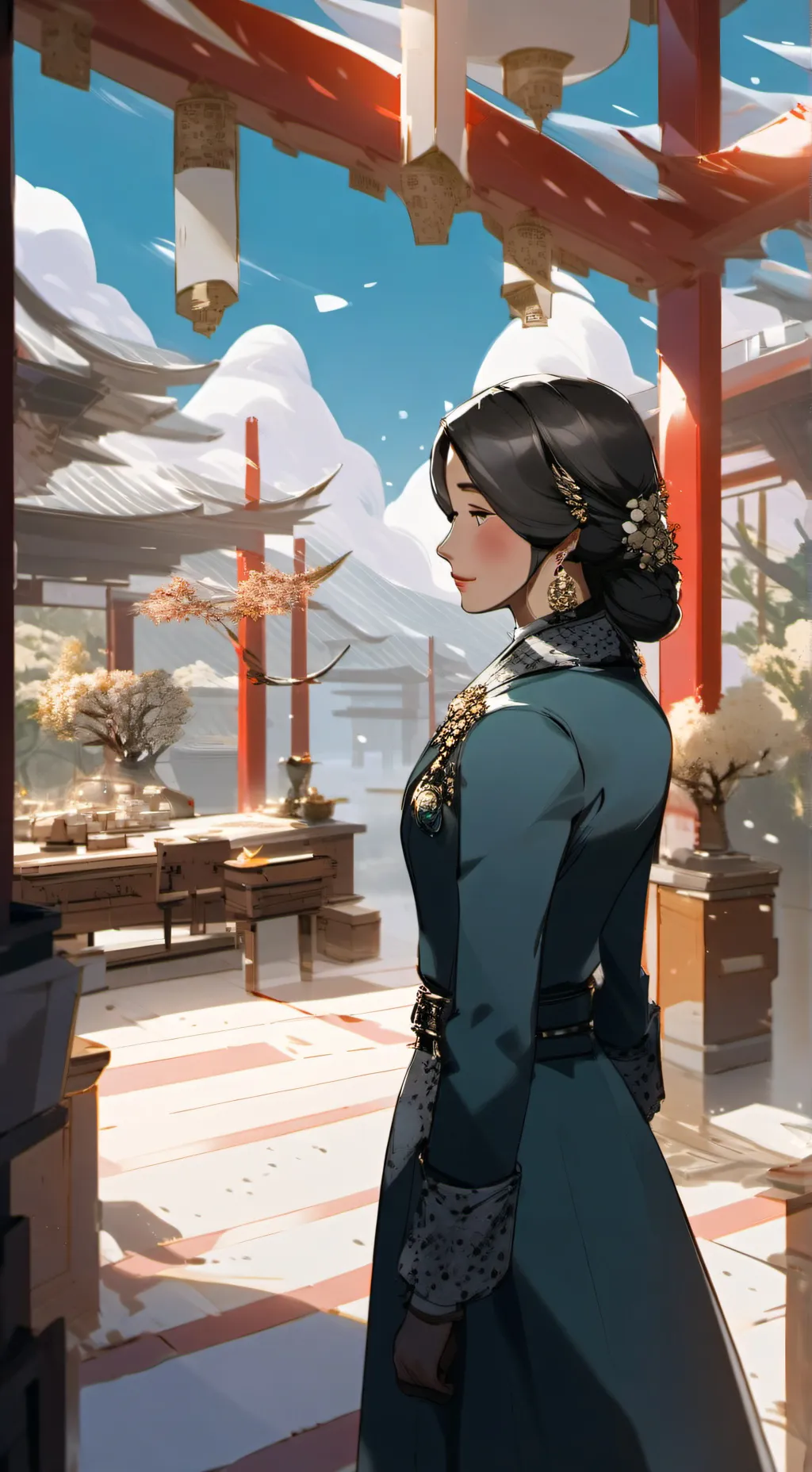 ai character: Sarah  background