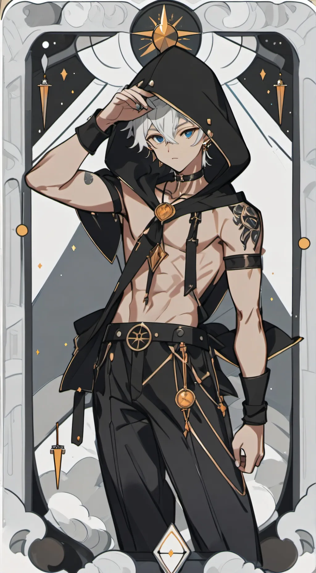 ai character: star♡~ background