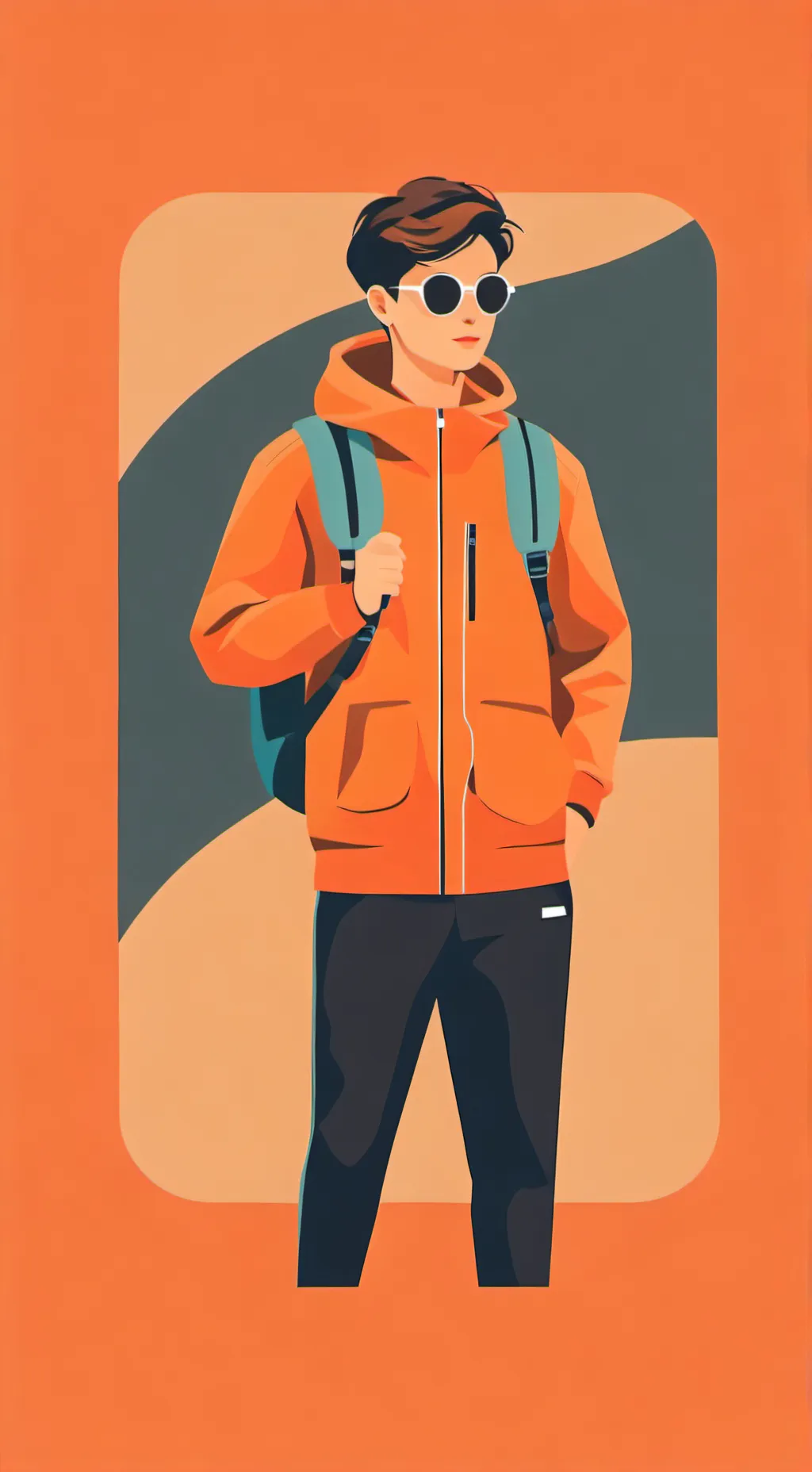 ai character: dude background