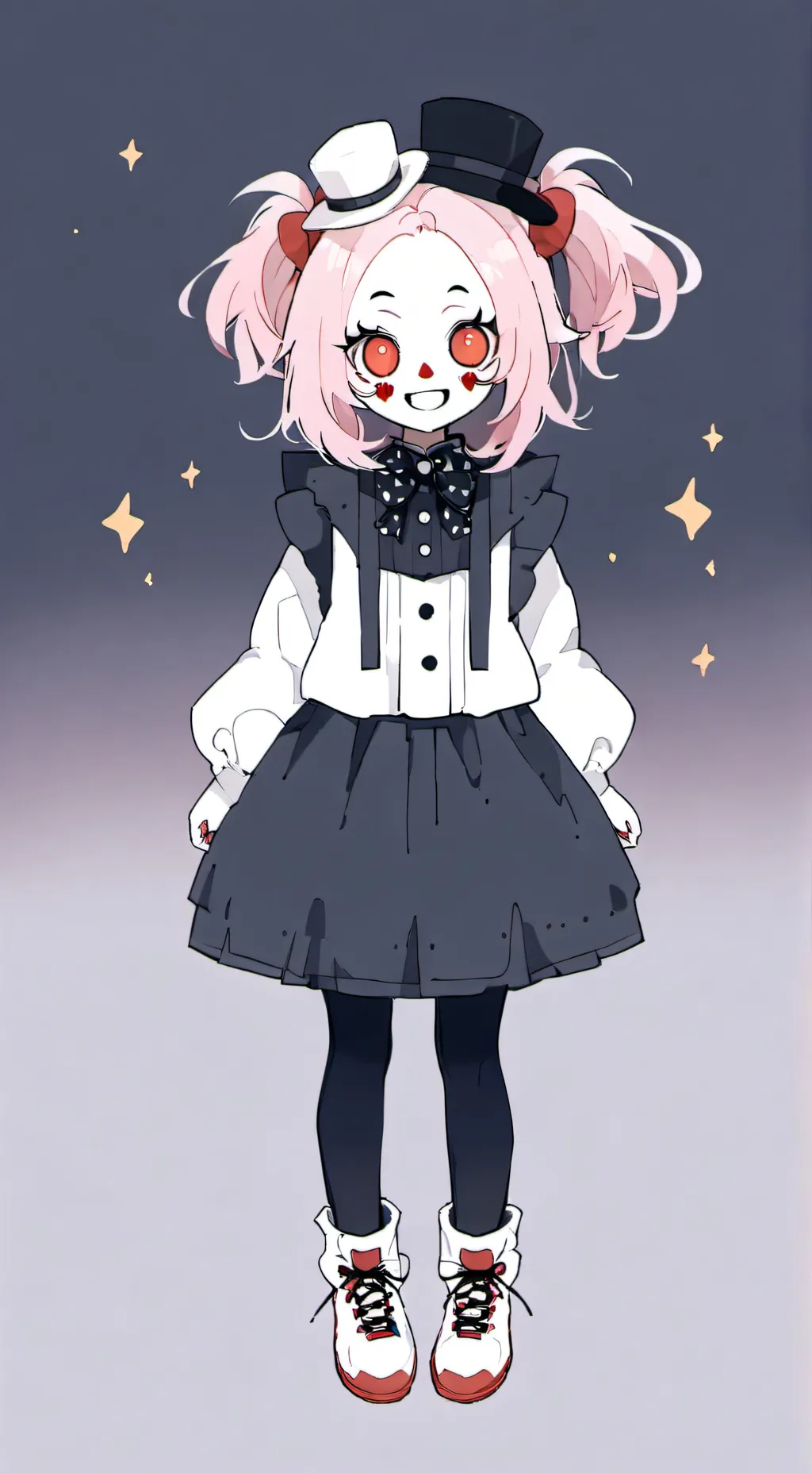 ai character: Jennie (Clown) background