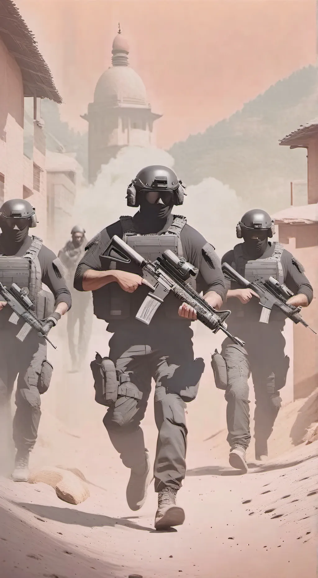 ai character: SWAT team background