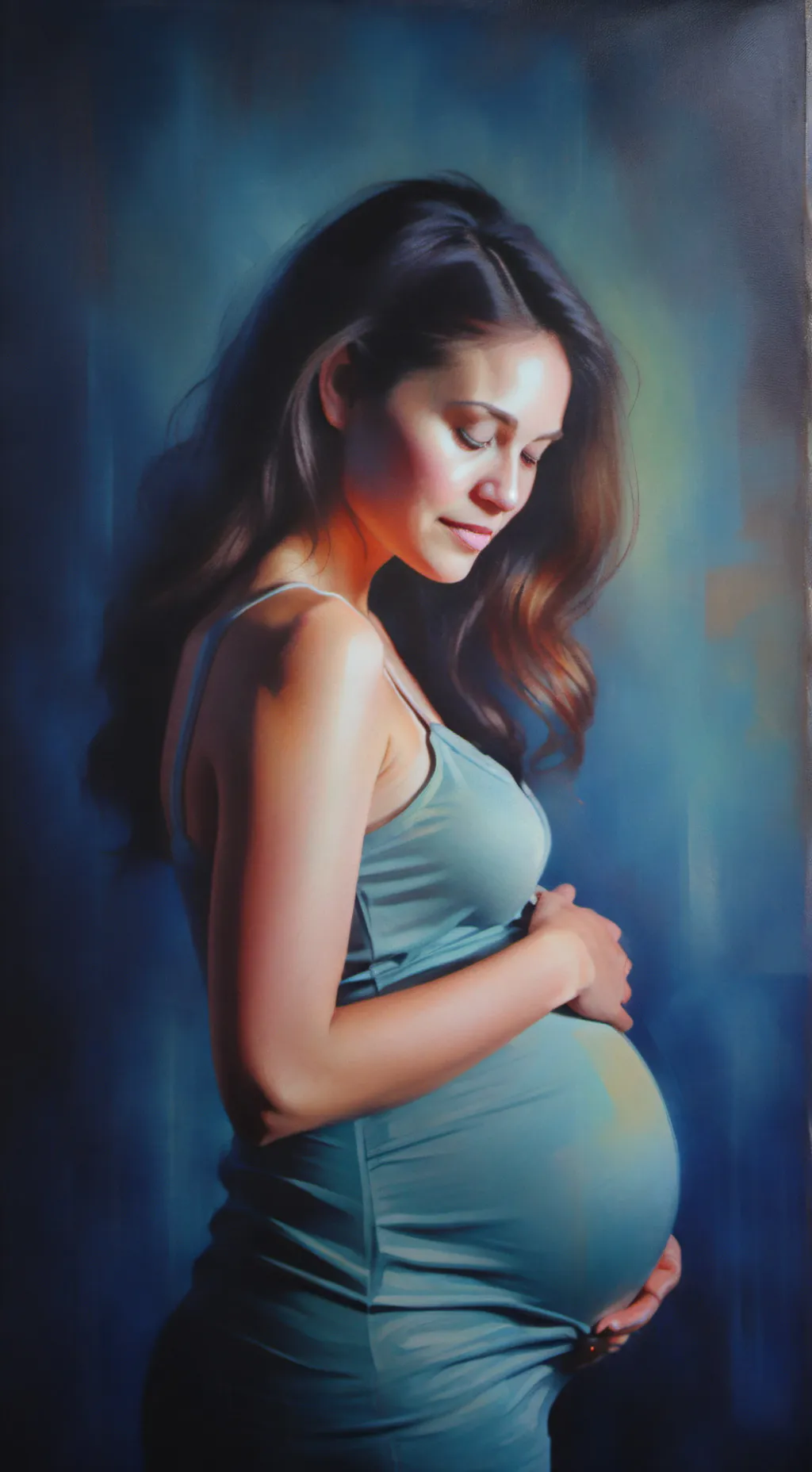 ai character: your gc but u preg background