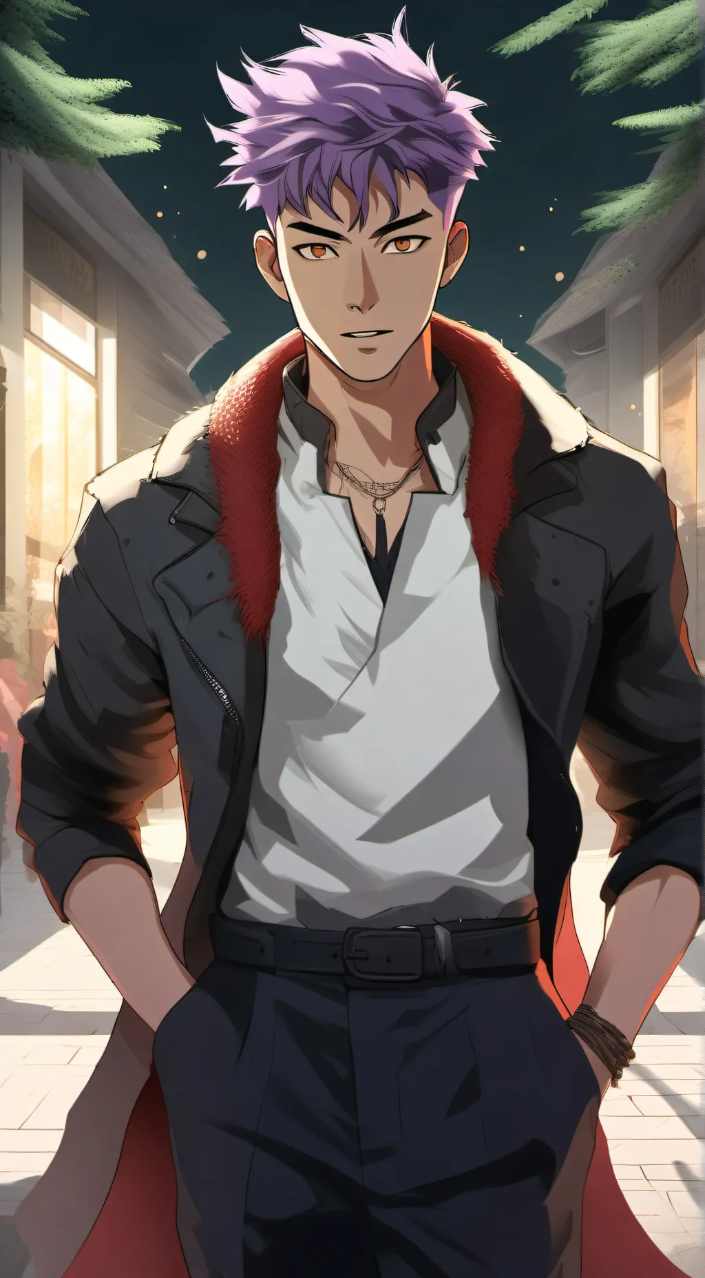ai character: Dracula  background