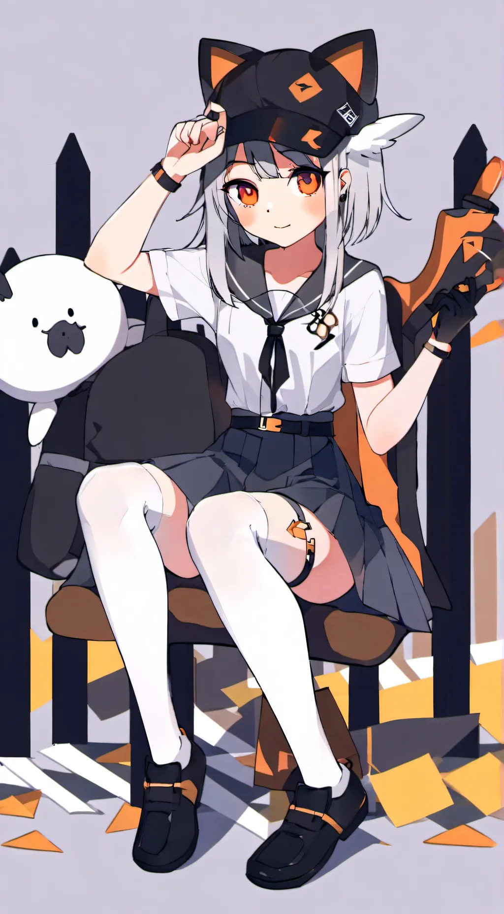 ai character: Kny babysitting background