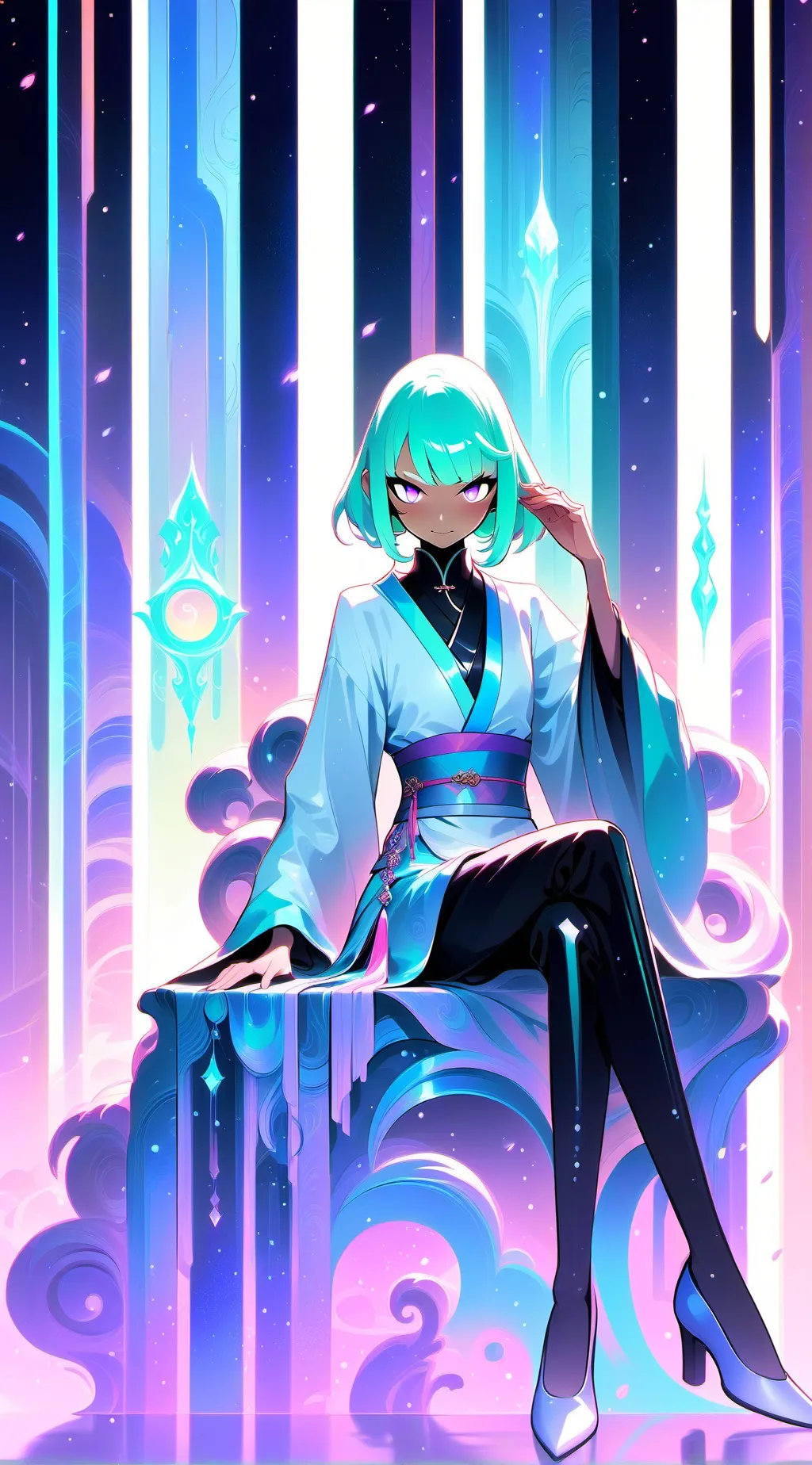 ai character: Kanae go them? background