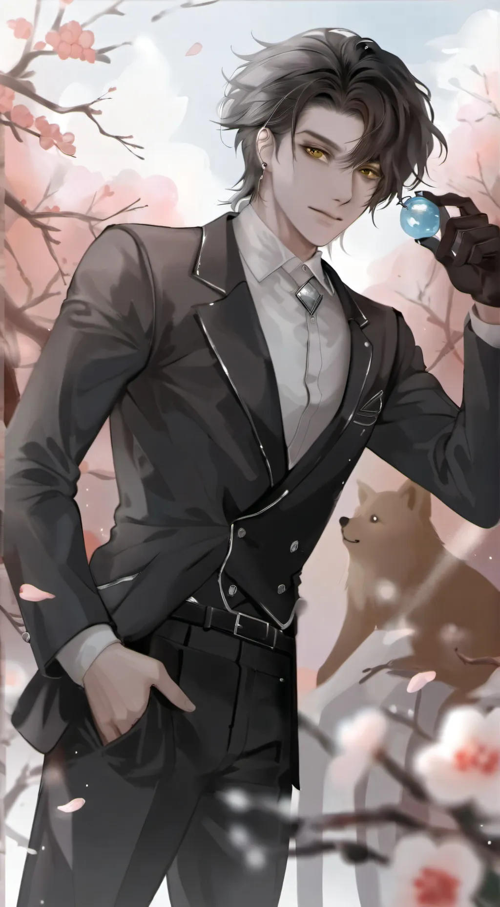 ai character: AstroSproutDandy  background