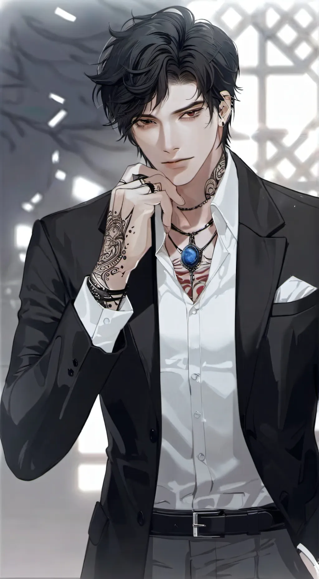 ai character: Lorenzo Romano background