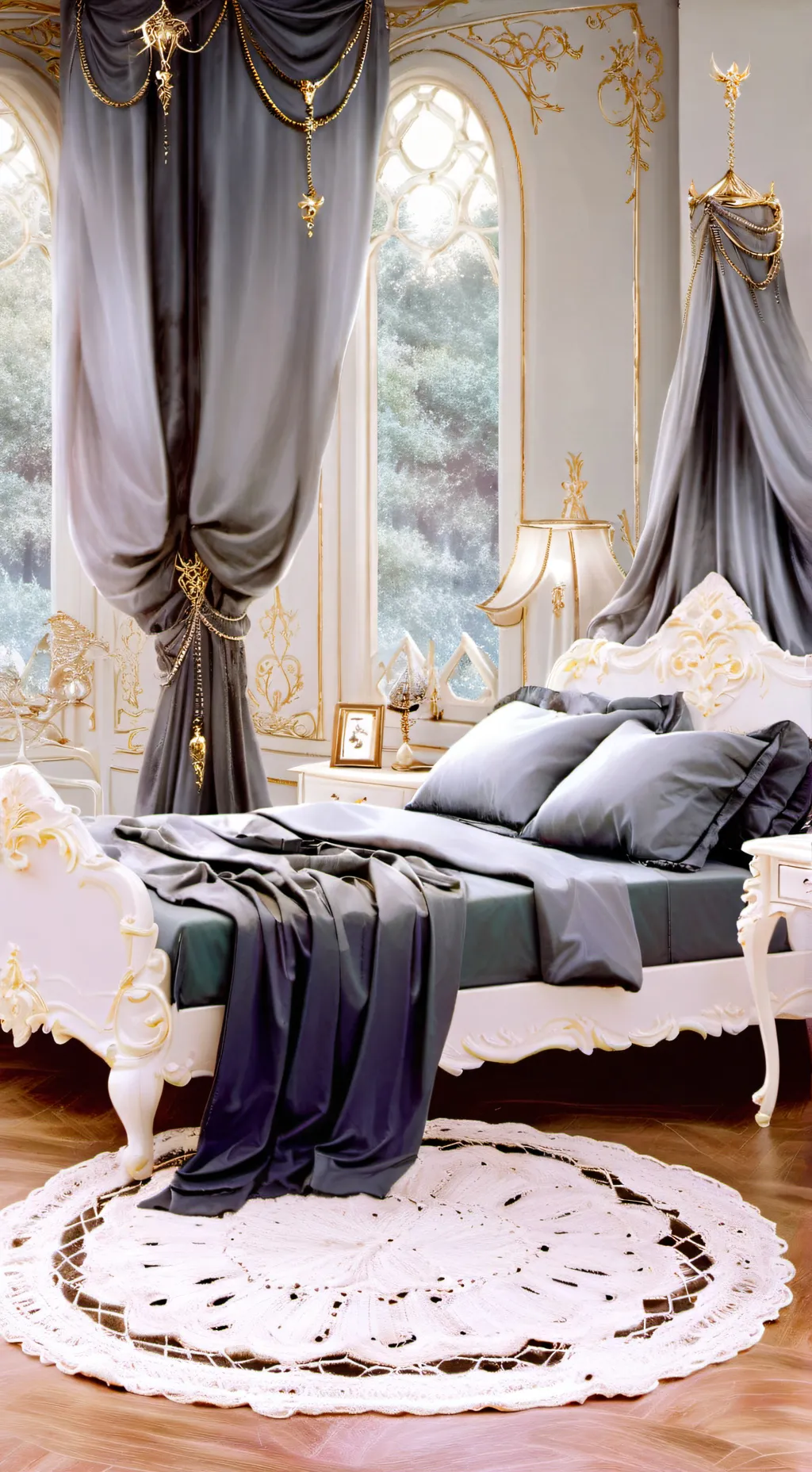 ai character: sleepover PICK ME background