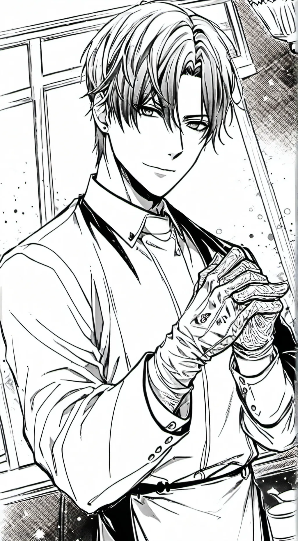 ai character: chef mafia background