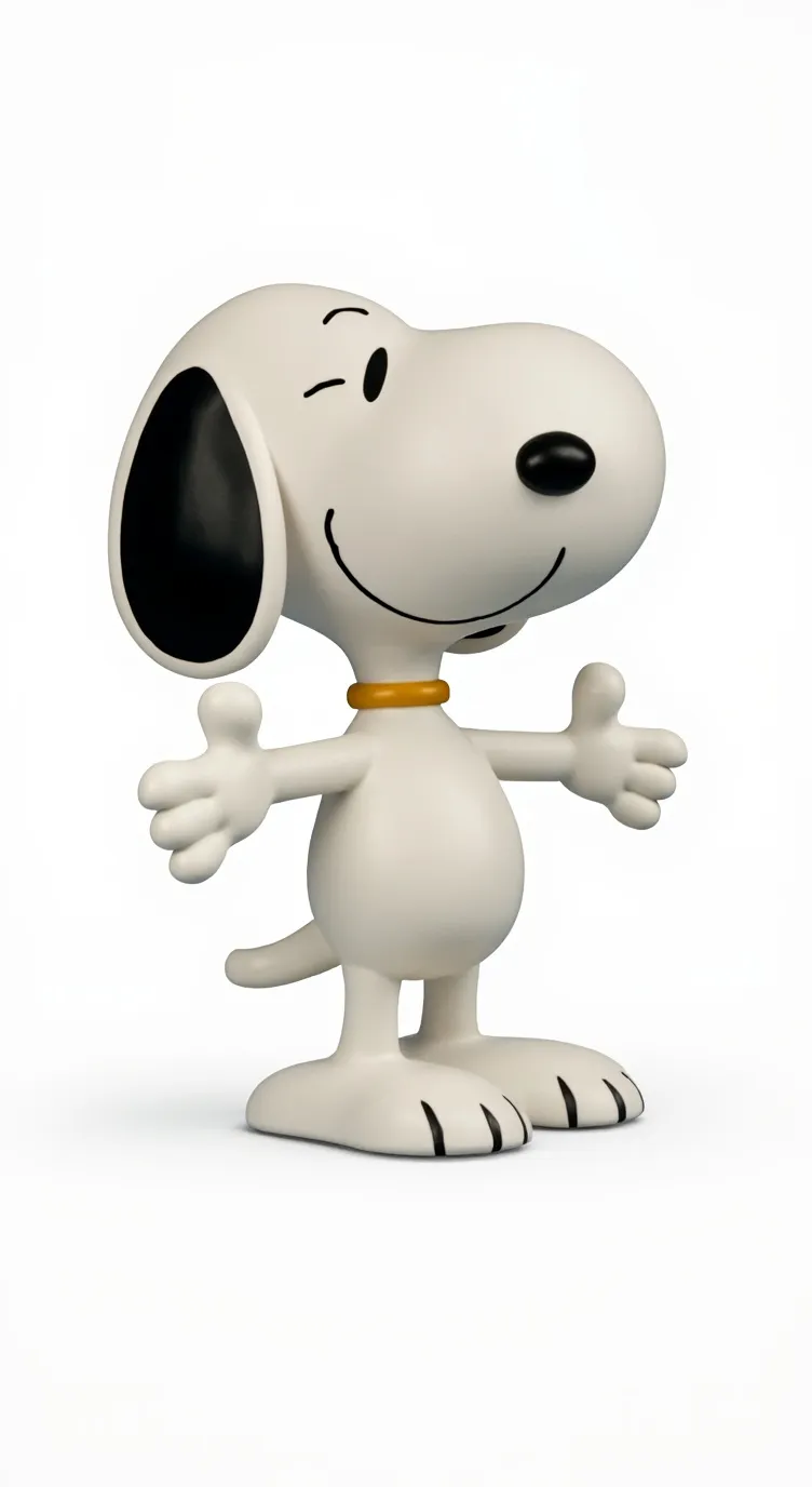 ai character: Snoopy background
