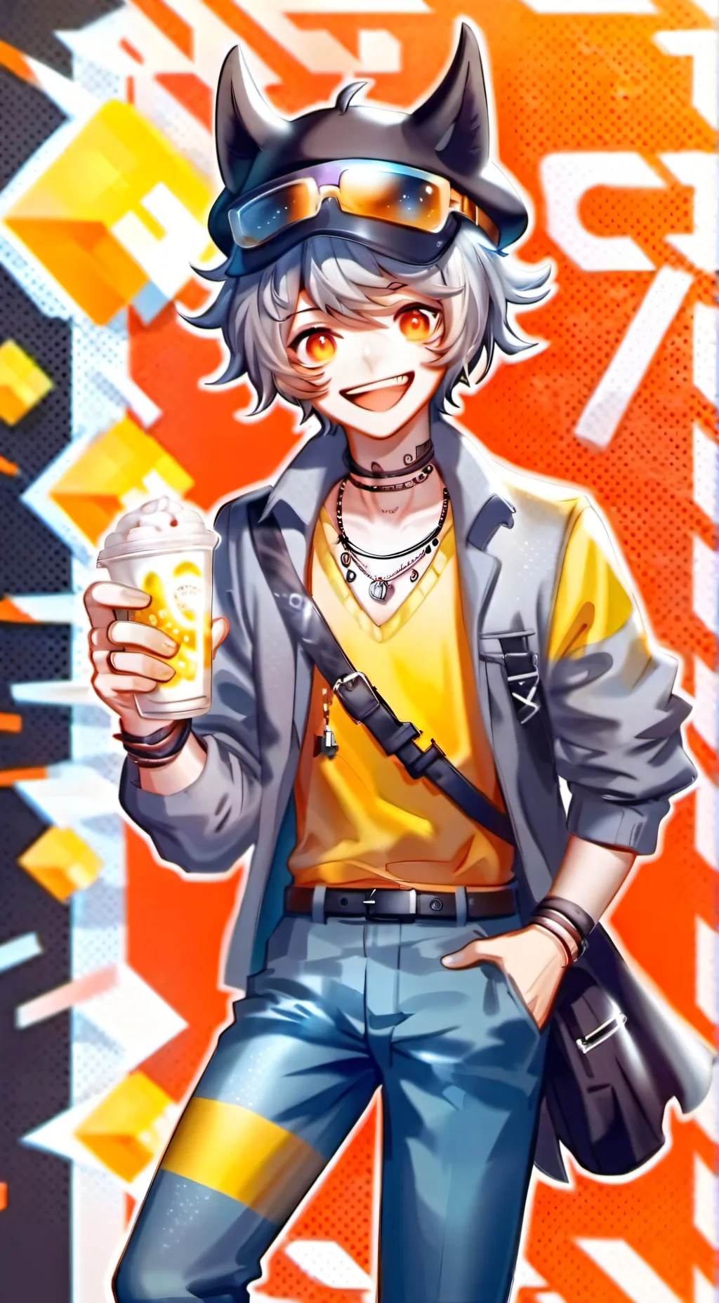 ai character: SD N background