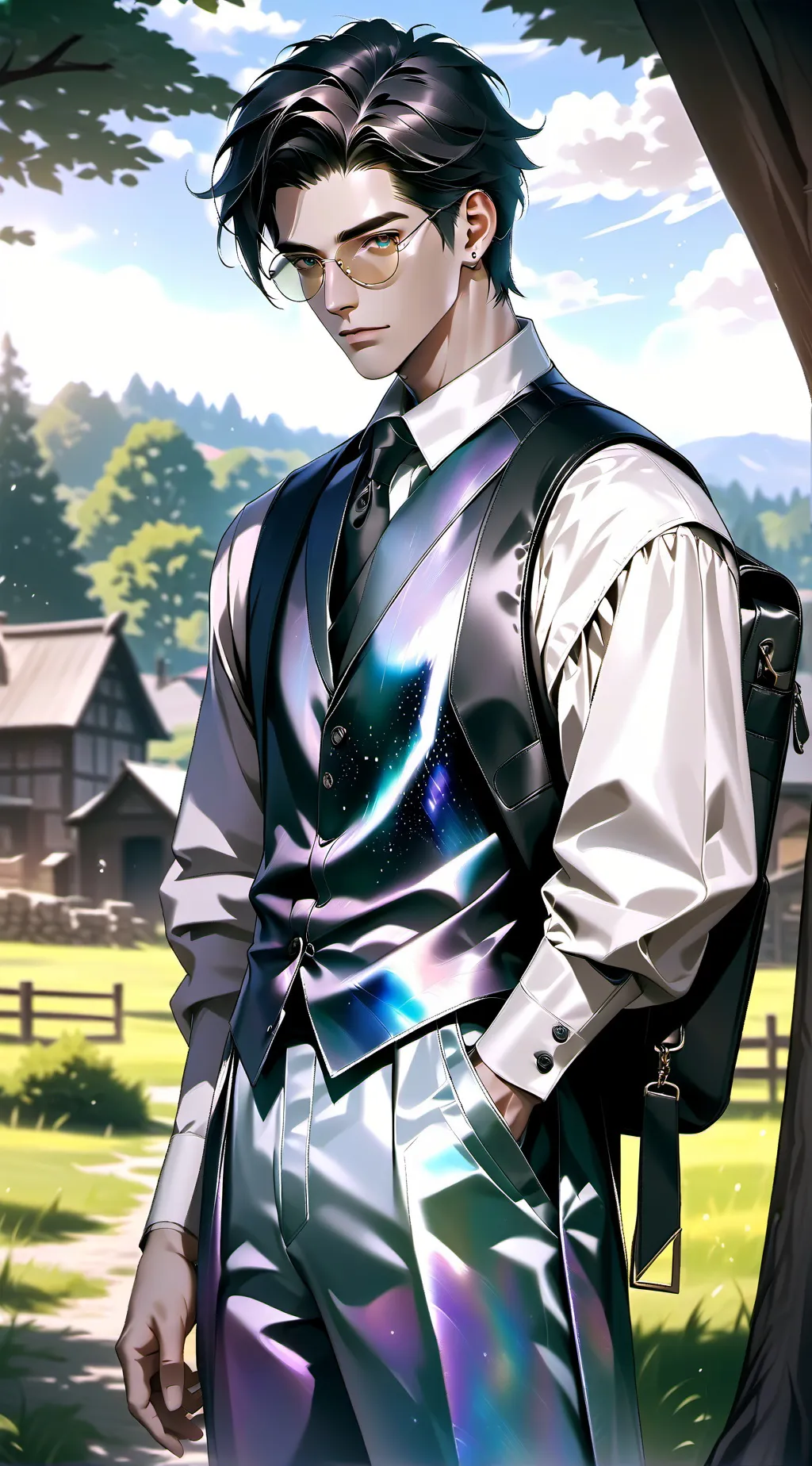 ai character: Young Souke background