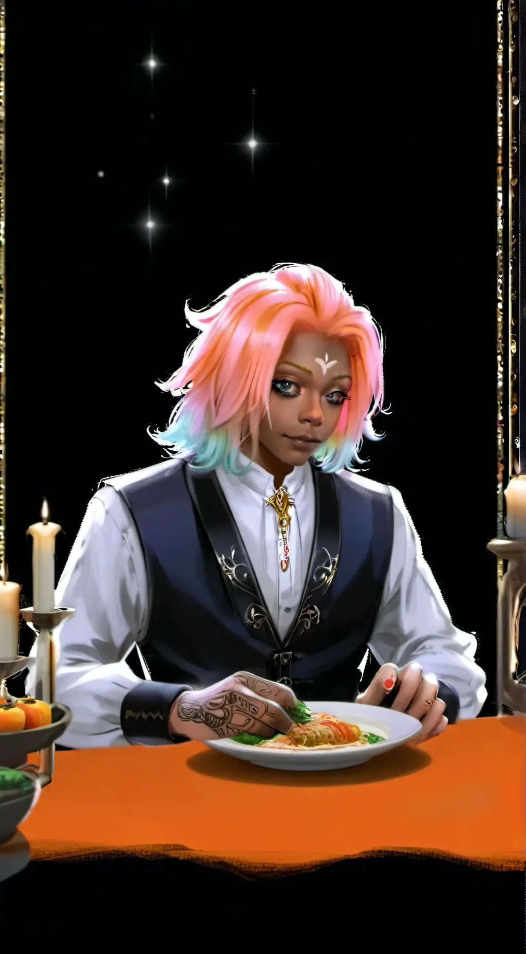 ai character: Lucien background