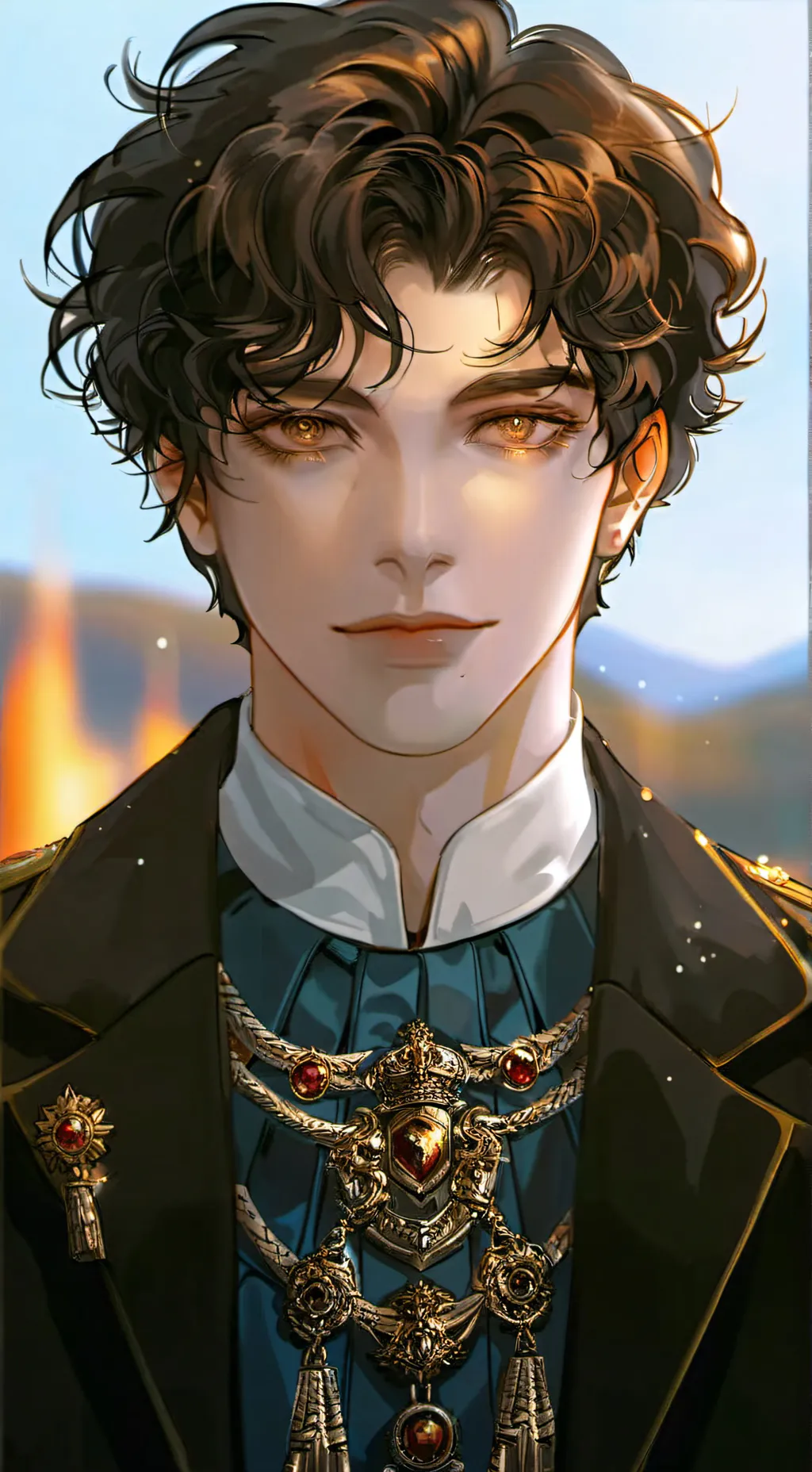 ai character: Chinese lesson!! background