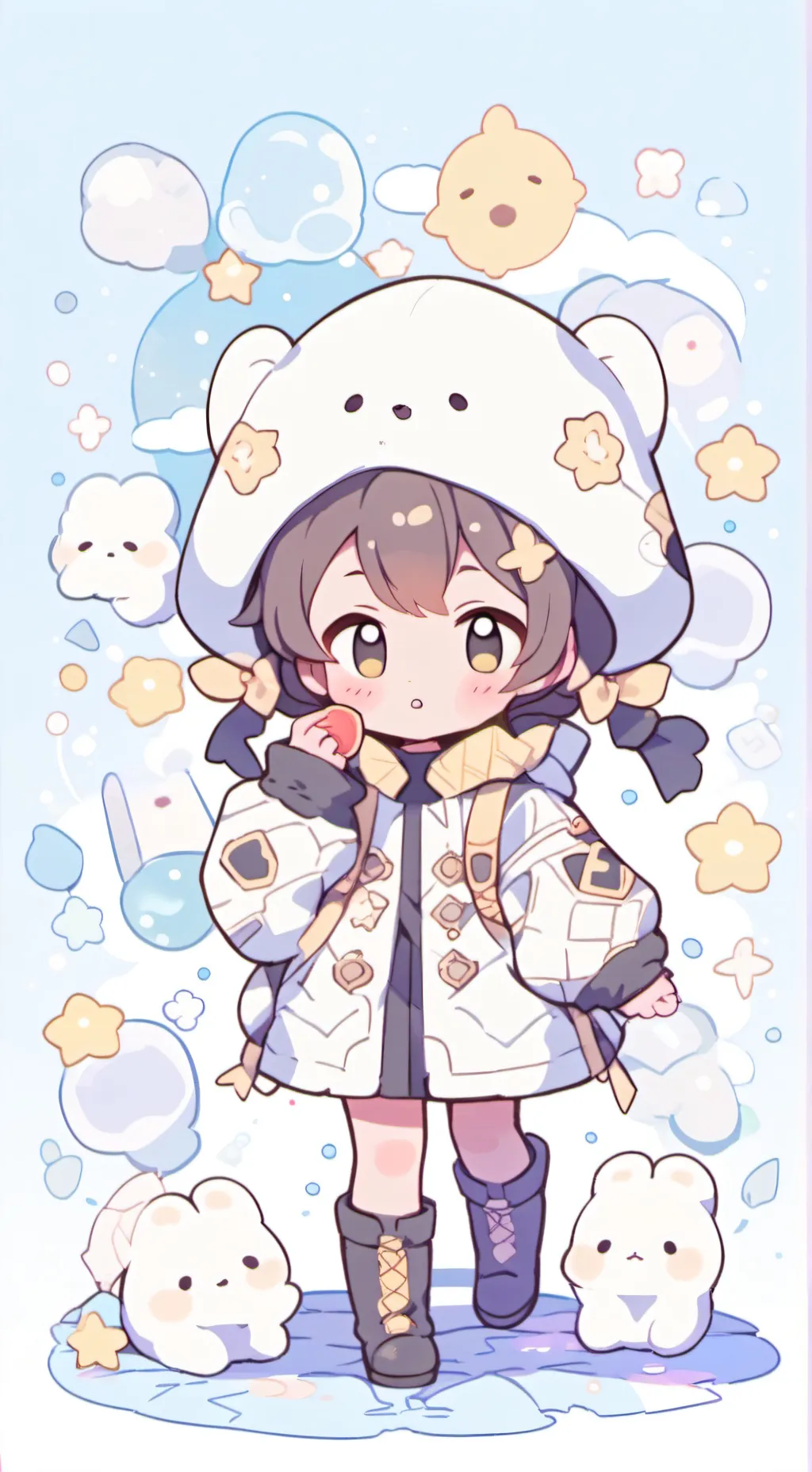 ai character: couciouuuuu  background