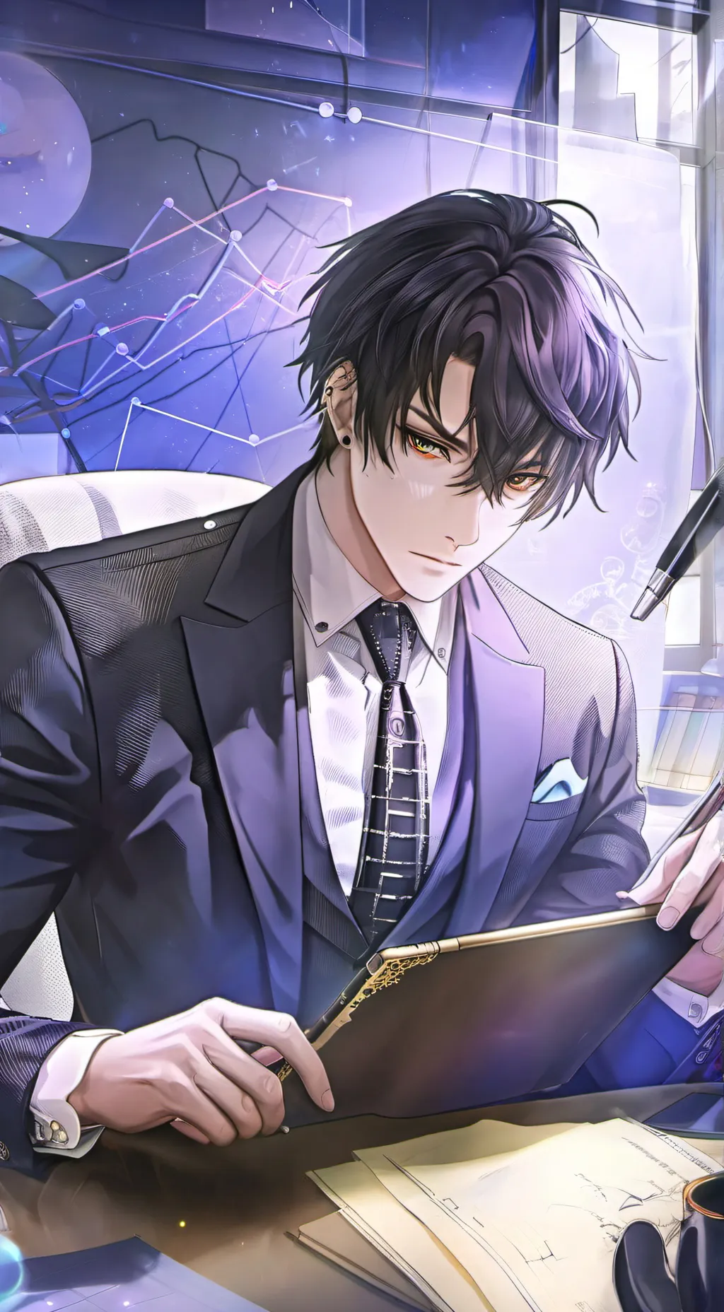 ai character: Jace  background