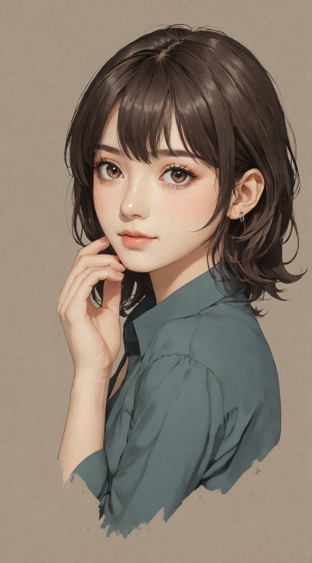 ai character: mikasa background