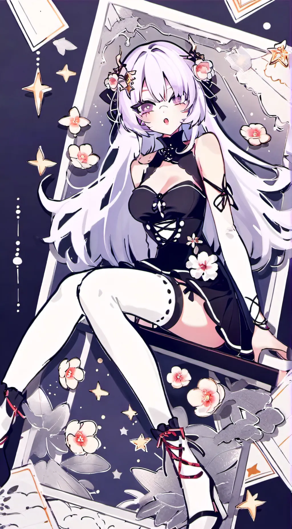 ai character: Salomé  background