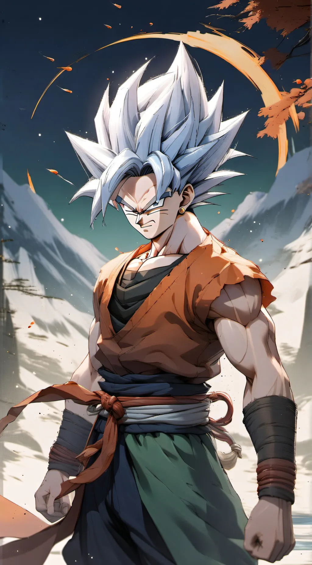 ai character: Gohan beast background