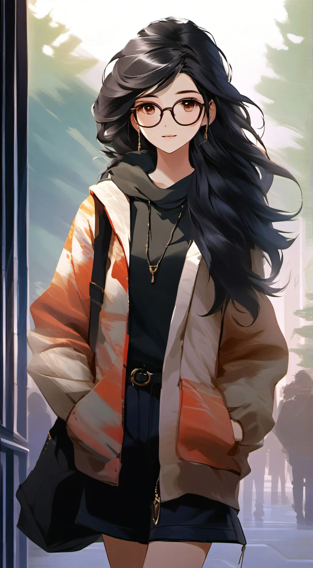 ai character: Nyx background