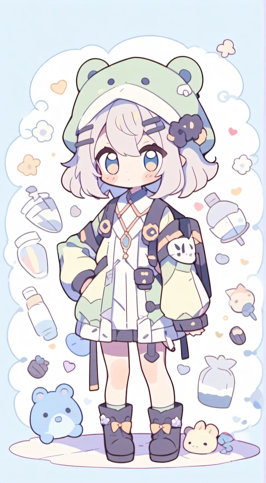 ai character: TalkiemXHEX9 background